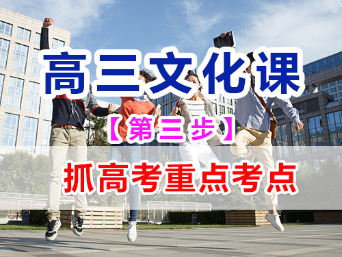 高三艺考生文化课集训第三步：抓高考重点考点；重庆艺考生文化课培训机构经验谈