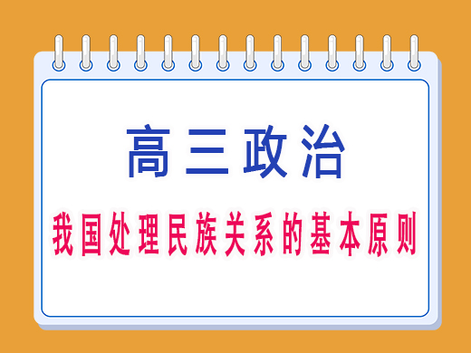 我国处理民族关系的基本原则，重庆艺考生文化课培训机构老师经验